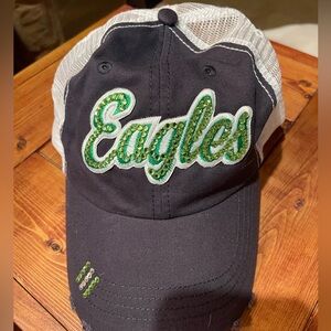 Philadelphia Eagles sparkle baseball cap